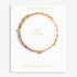 Joma Happy Little Moments Be Kind Gold Bracelet