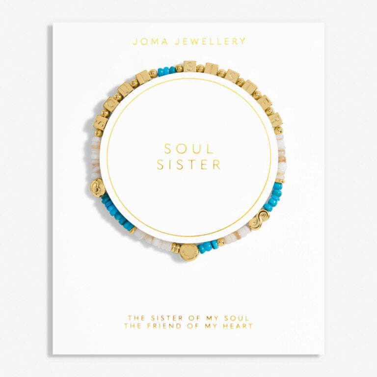 Joma Happy Little Moments Soul Sister Gold Bracelet