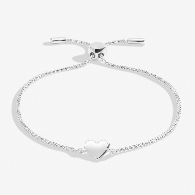 Joma Mini Charms Heart Silver Bracelet