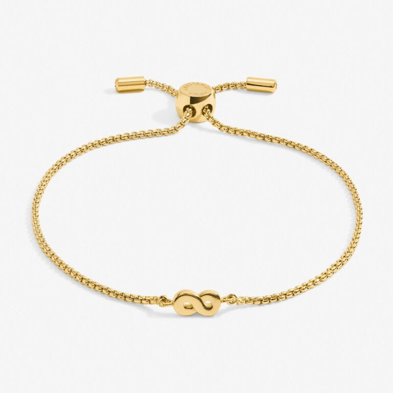 Joma Mini Charms Infinity Gold Bracelet