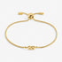 Joma Mini Charms Infinity Gold Bracelet