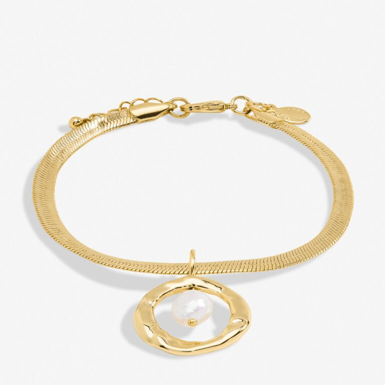 Joma Solaria Baroque Pearl Pendant Bracelet