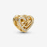 Pandora Shine Sparkling Entwined Hearts Charm