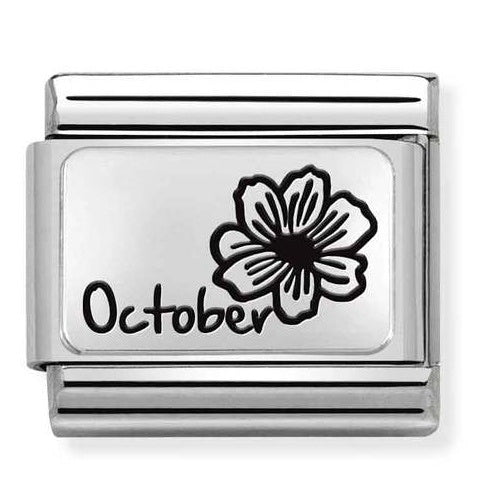Nomination Composable October Flower Charm