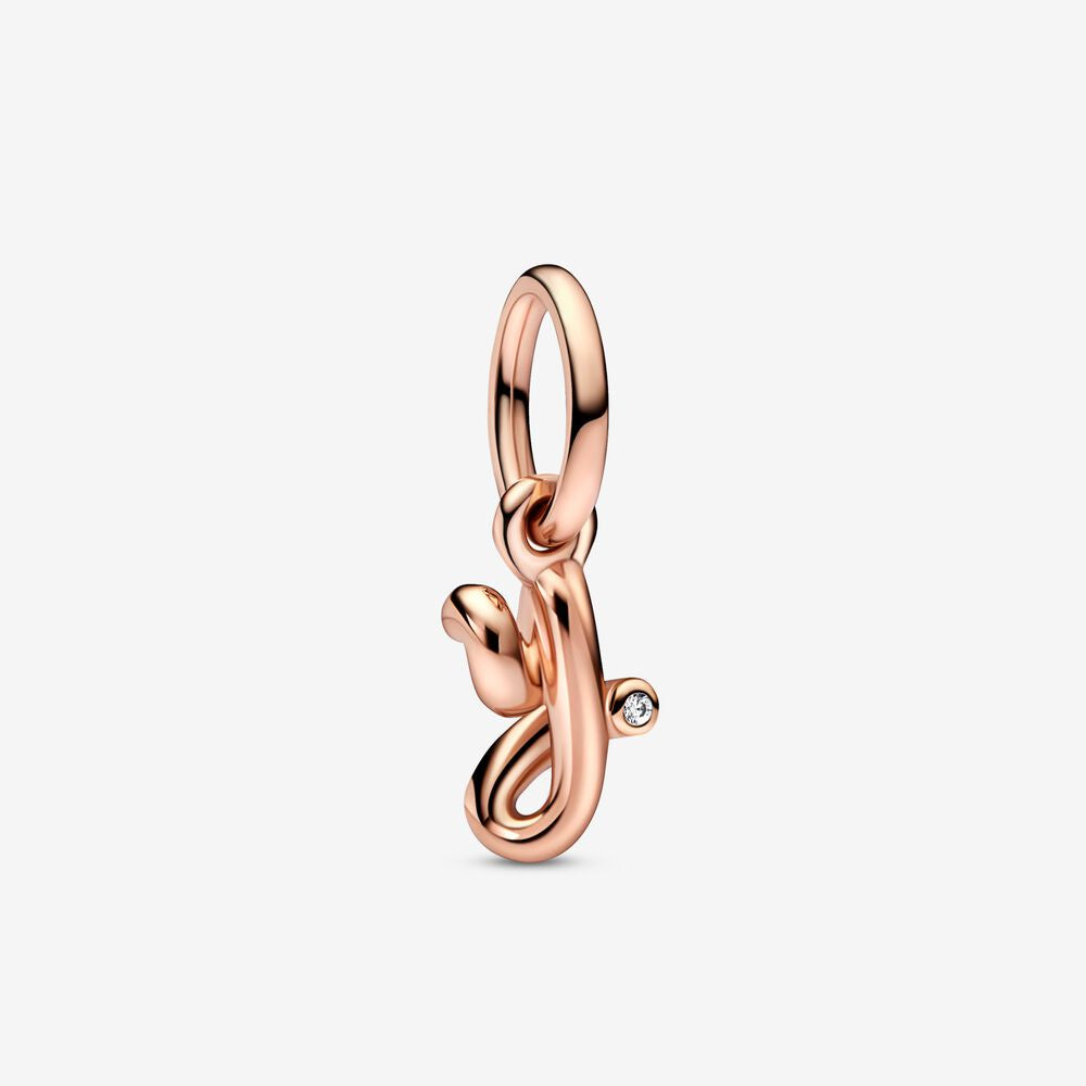 Pandora Script Pandora Letter y Script Alphabet Dangle Charm – Tylers Department Store