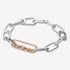 Pandora Me Rose Gold Believe Script Word Link