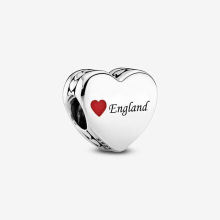 Pandora England Love Heart Charm