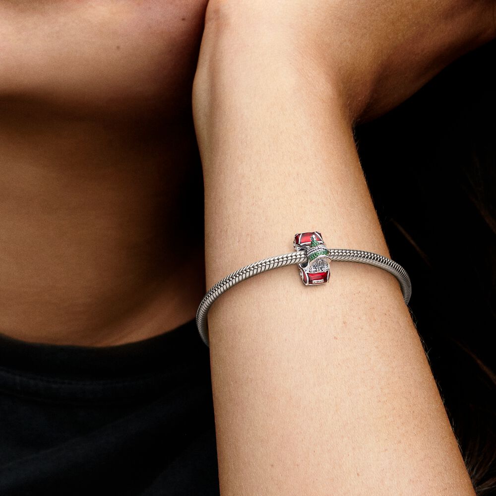 Pandora Festive Car & Christmas Tree Charm