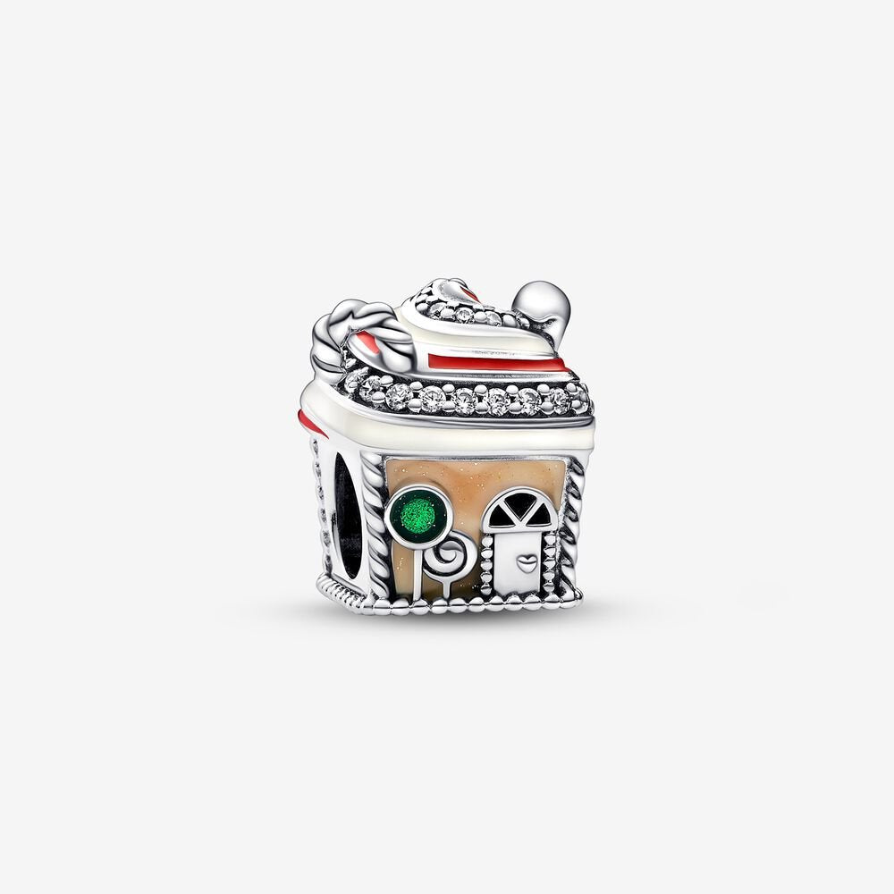 Pandora Festive Gingerbread House Charm 792363C01