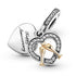 Pandora Two Tone Happy Anniversary Dangle Charm