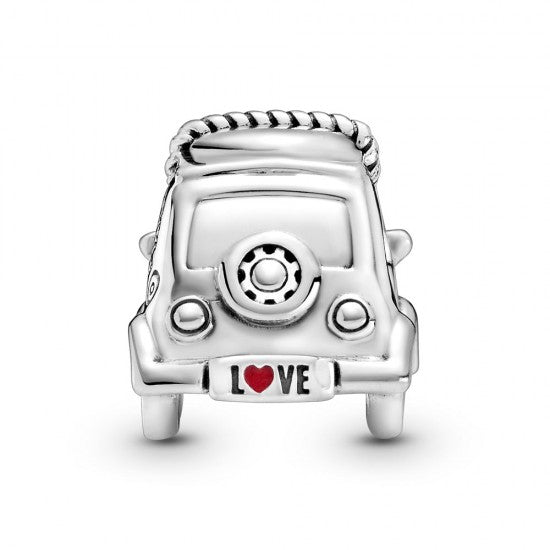 Pandora Silver Electric Car Love Heart Charm
