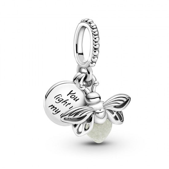 Pandora Glow in-the-dark Firefly Dangle Animal Charm 799352C01