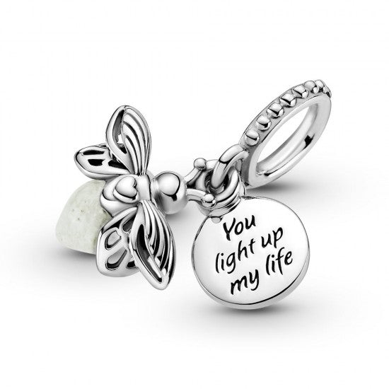 Pandora Glow in-the-dark Firefly Dangle Animal Charm