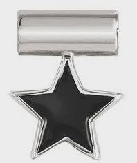 Nomination Seimia Black Enamel Star Charm