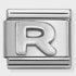 Nomination Silver Letter R Charm