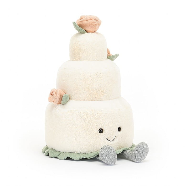 Jellycat Amuseable Wedding Cake A1WED.  FREE DELIVERY.