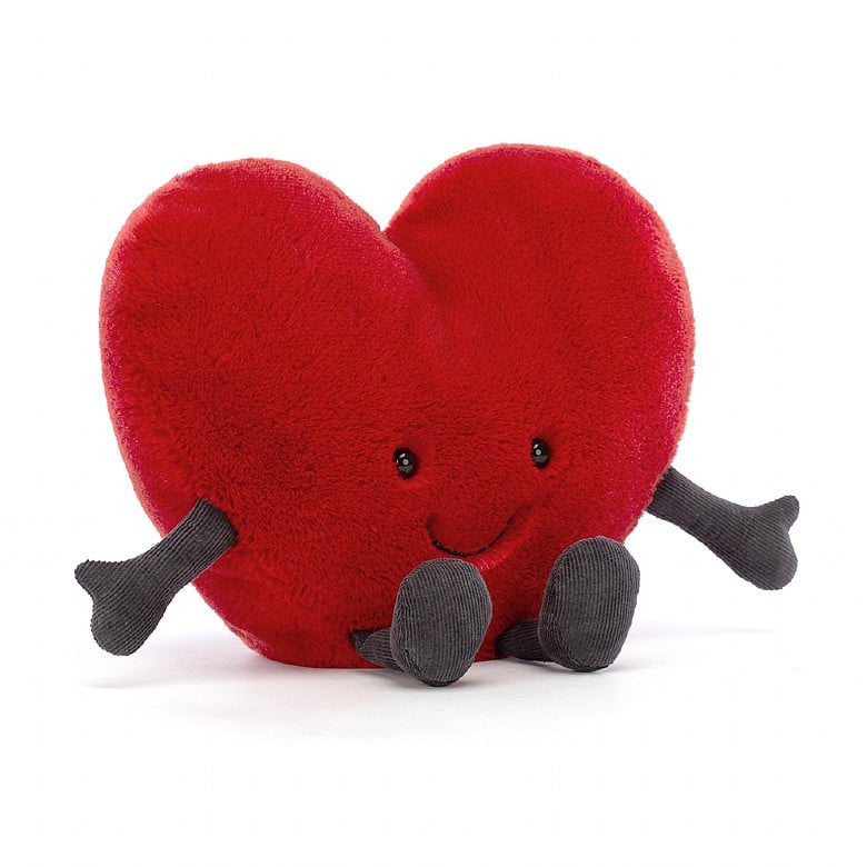 Jellycat Amuseable Red Heart Large A3REDH