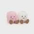 Jellycat Amuseable Pink And White Marshmallows A6MPW