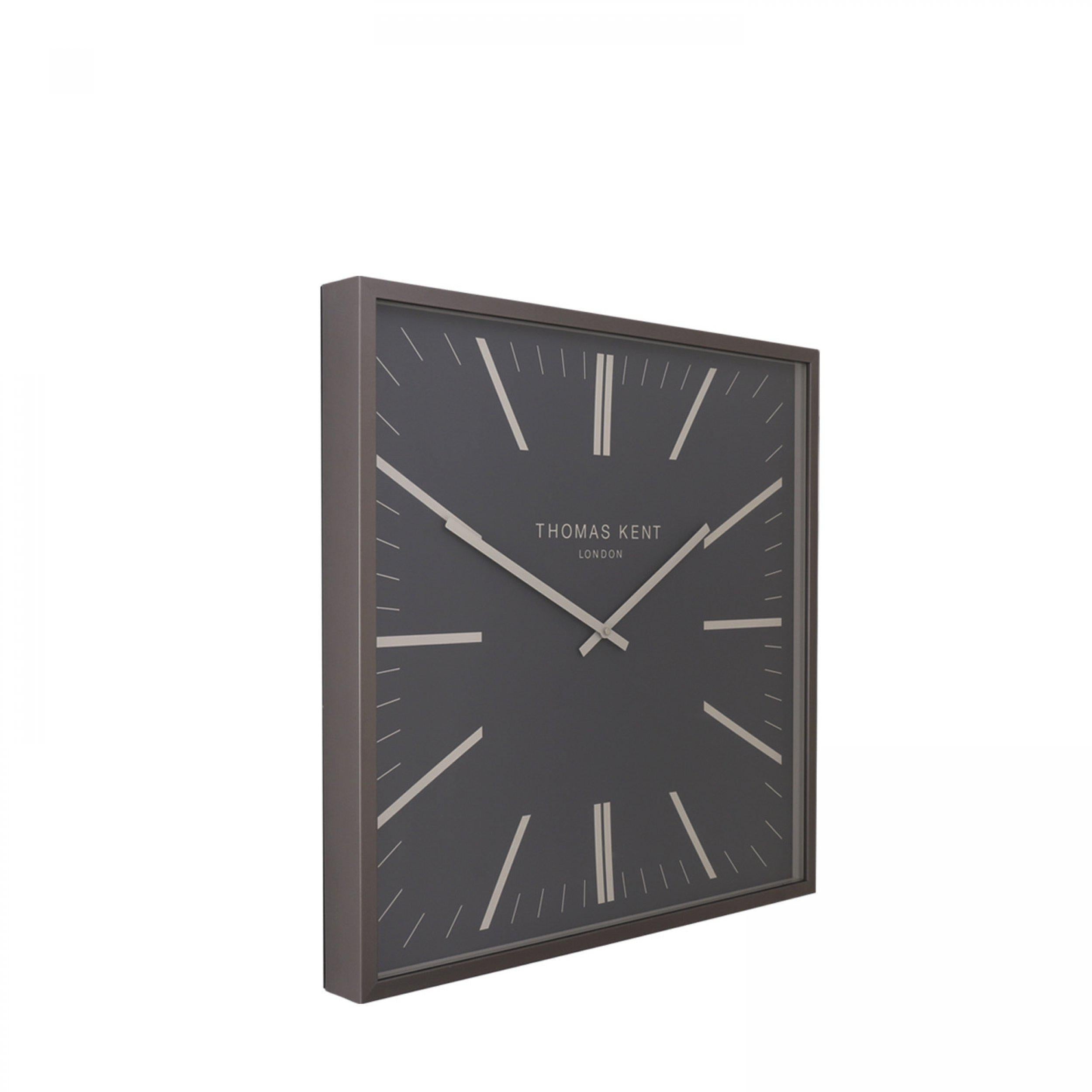 Thomas Kent 16" Garrick Wall Clock Graphite