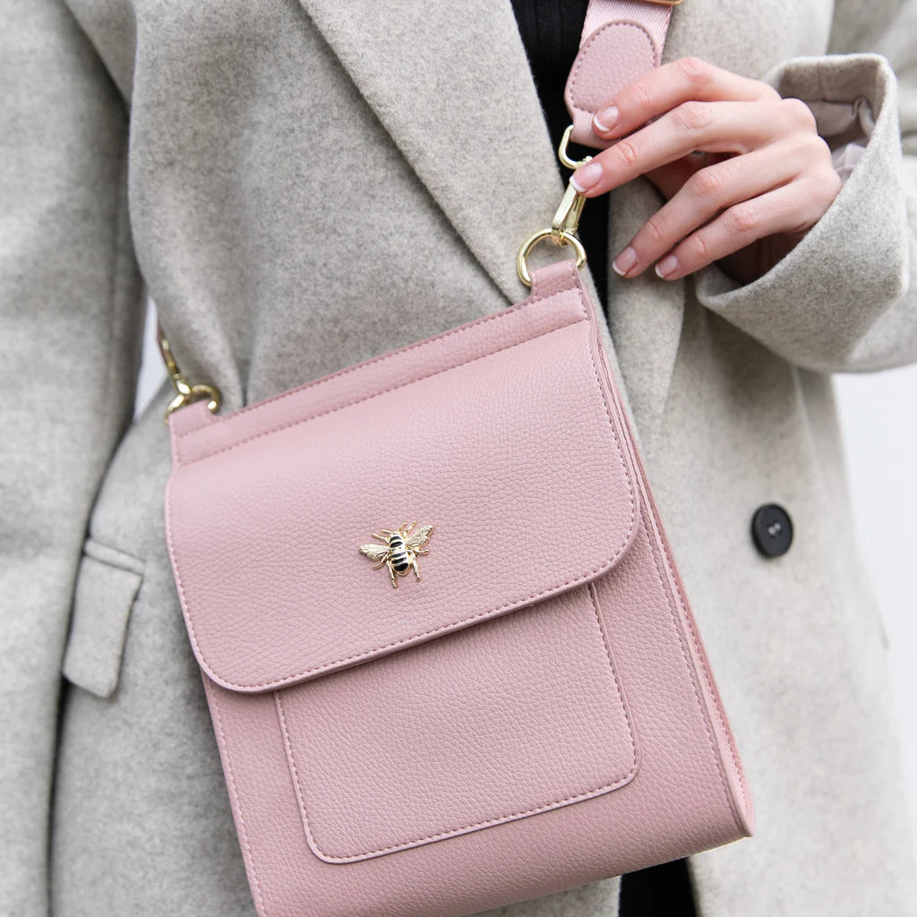 Alice Wheeler Bloomsbury Crossbody Bag Pink
