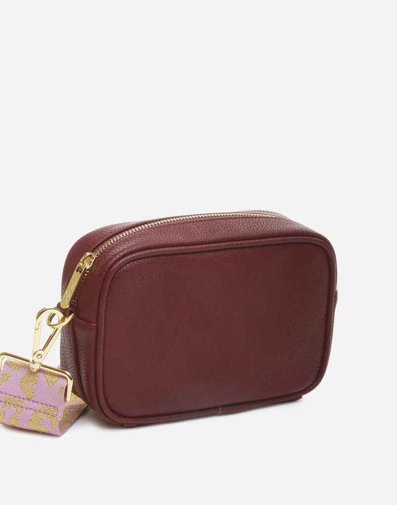 Alice Wheeler Plum - Mini Soho Crossbody Camera Bag