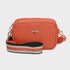 Alice Wheeler Mini Cross Body w Webbing Strap Orange