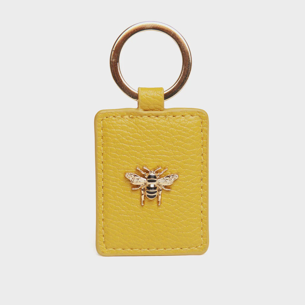 Alice Wheeler Key Ring Ochre