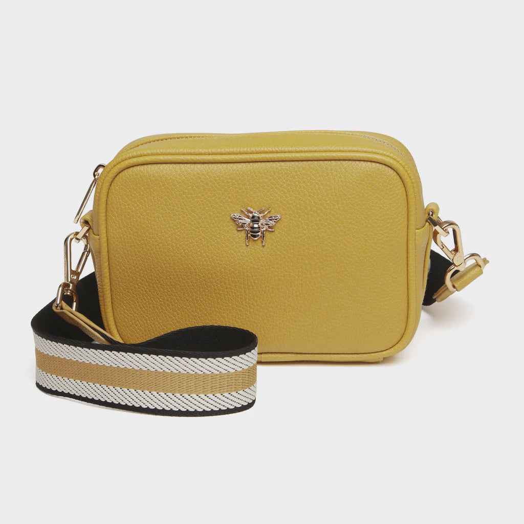 Alice Wheeler Mini Cross Body Bag Ochre