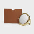 Alice Wheeler Venice Mirror & Pouch Tan