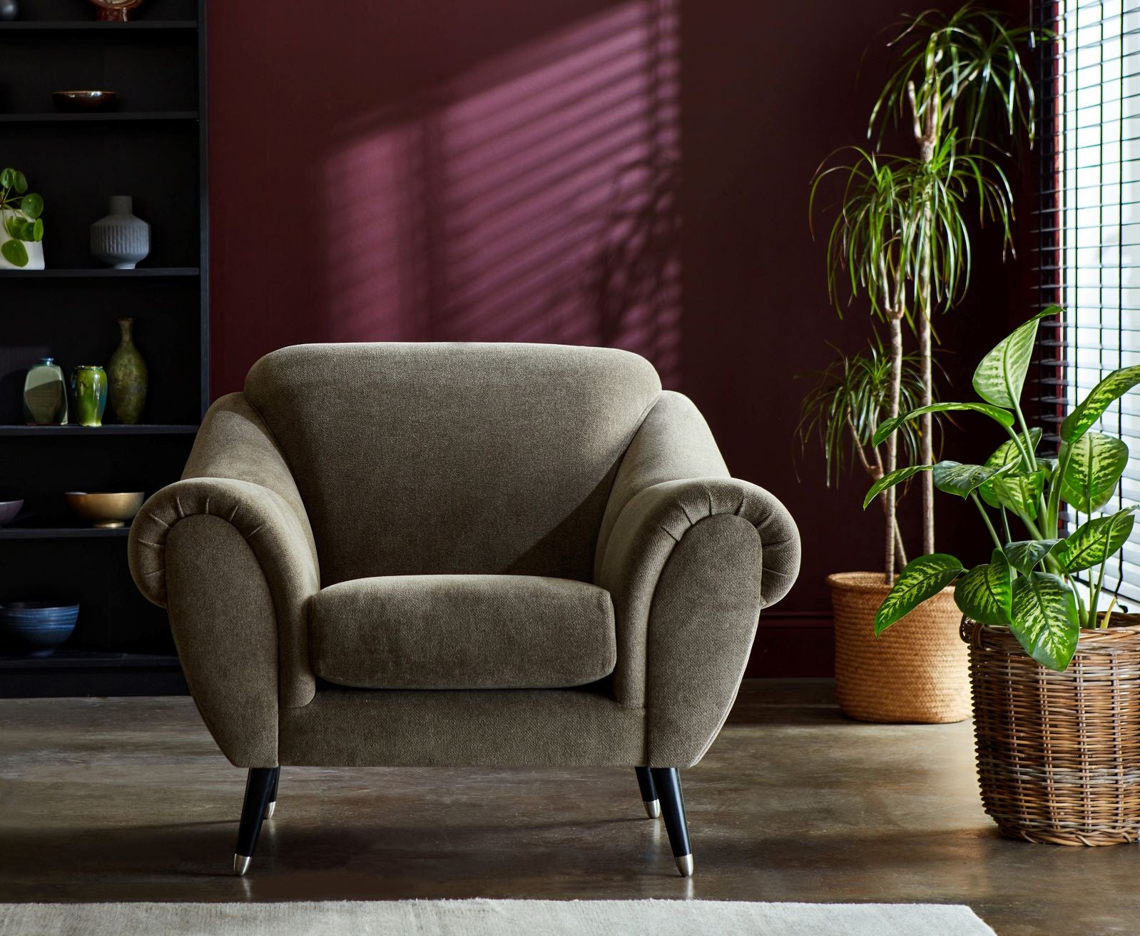 Carson Accent Sofa Chair Fabric C