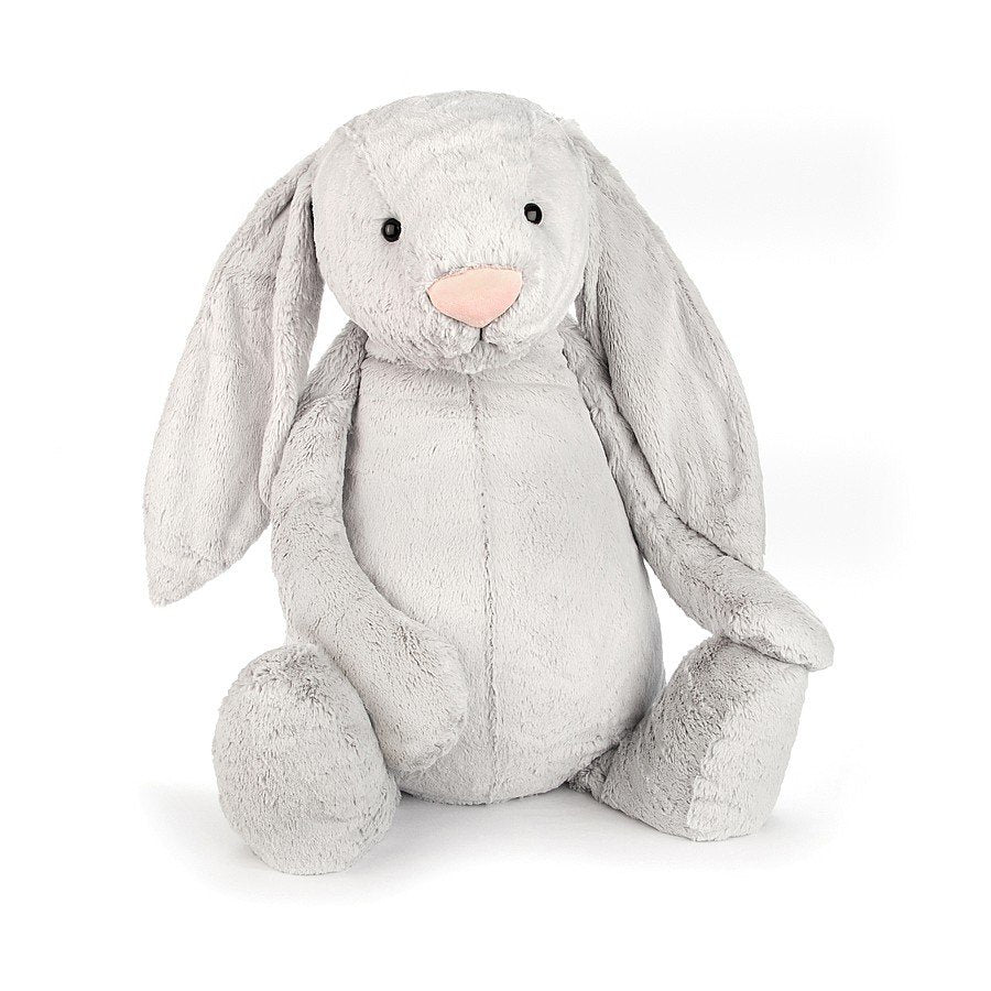 Jellycat Bashful Silver Bunny Really Really Big BARRB1SB