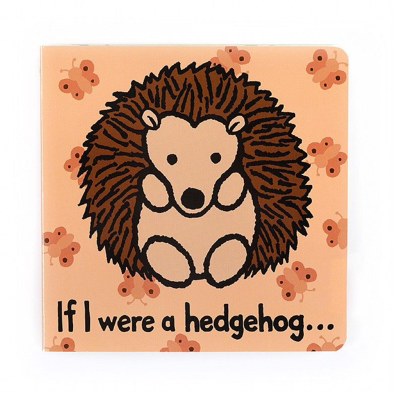 Jellycat If I Were a Hedgehog Book BB444HEDG