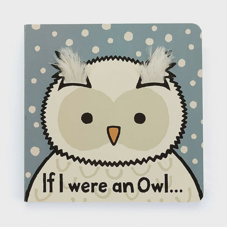 Jellycat If I Were An Owl Board Book BB444OWLN