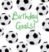 Birthday Goals Football Card By Lucilla Lavender