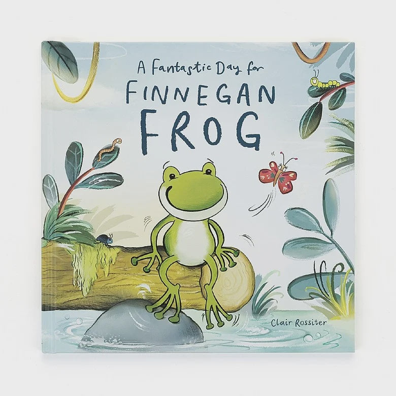 Jellycat A Fantastic Day For Finnegan Frog BK4FINBook