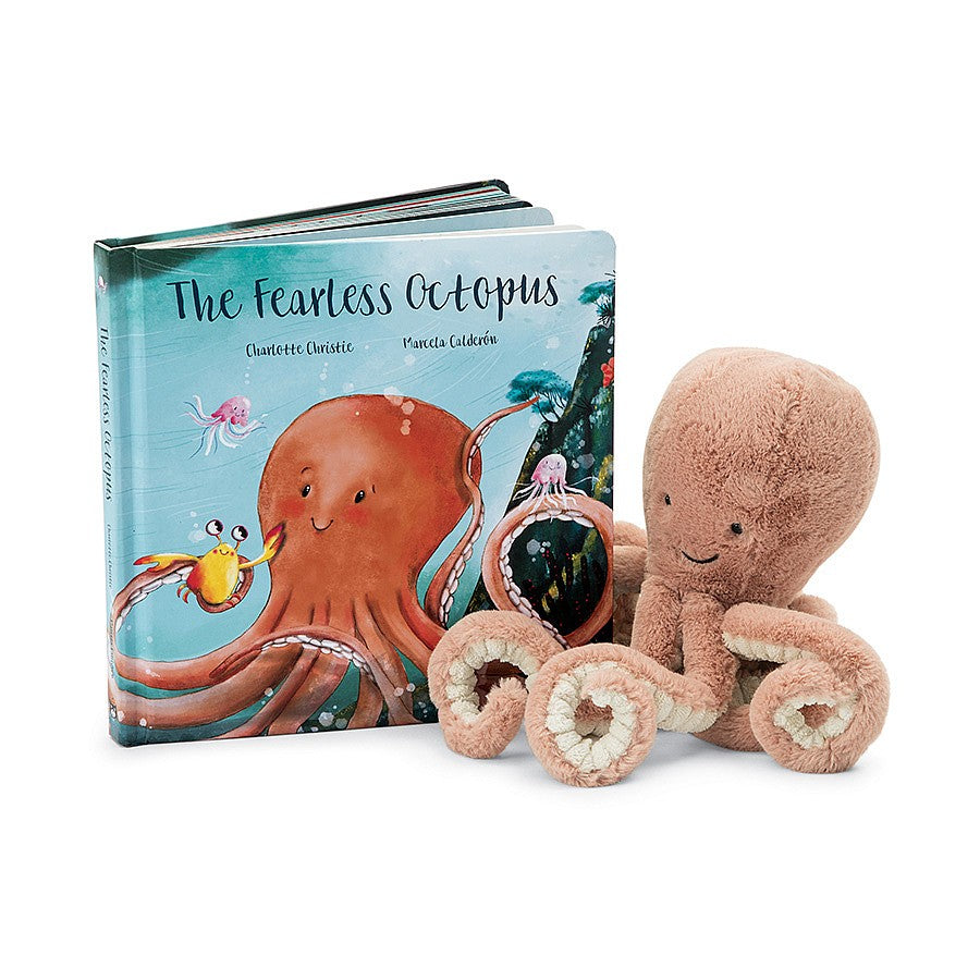 Jellycat The Fearless Octopus Book BK4FO