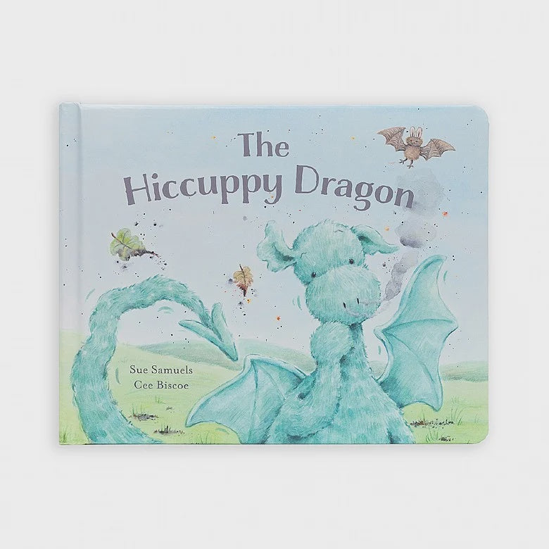 Jellycat The Hiccuppy Dragon Book BK4HD