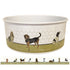 Tin Dog Bowl Large