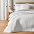 Bianca Quilted Bedspread - White 220 x 230CM
