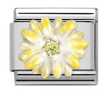 Nomination Composable Yellow Flower Charm