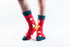 Doris & Dude Red Seagull Kids Socks Bamboo Organic Cotton 12-3