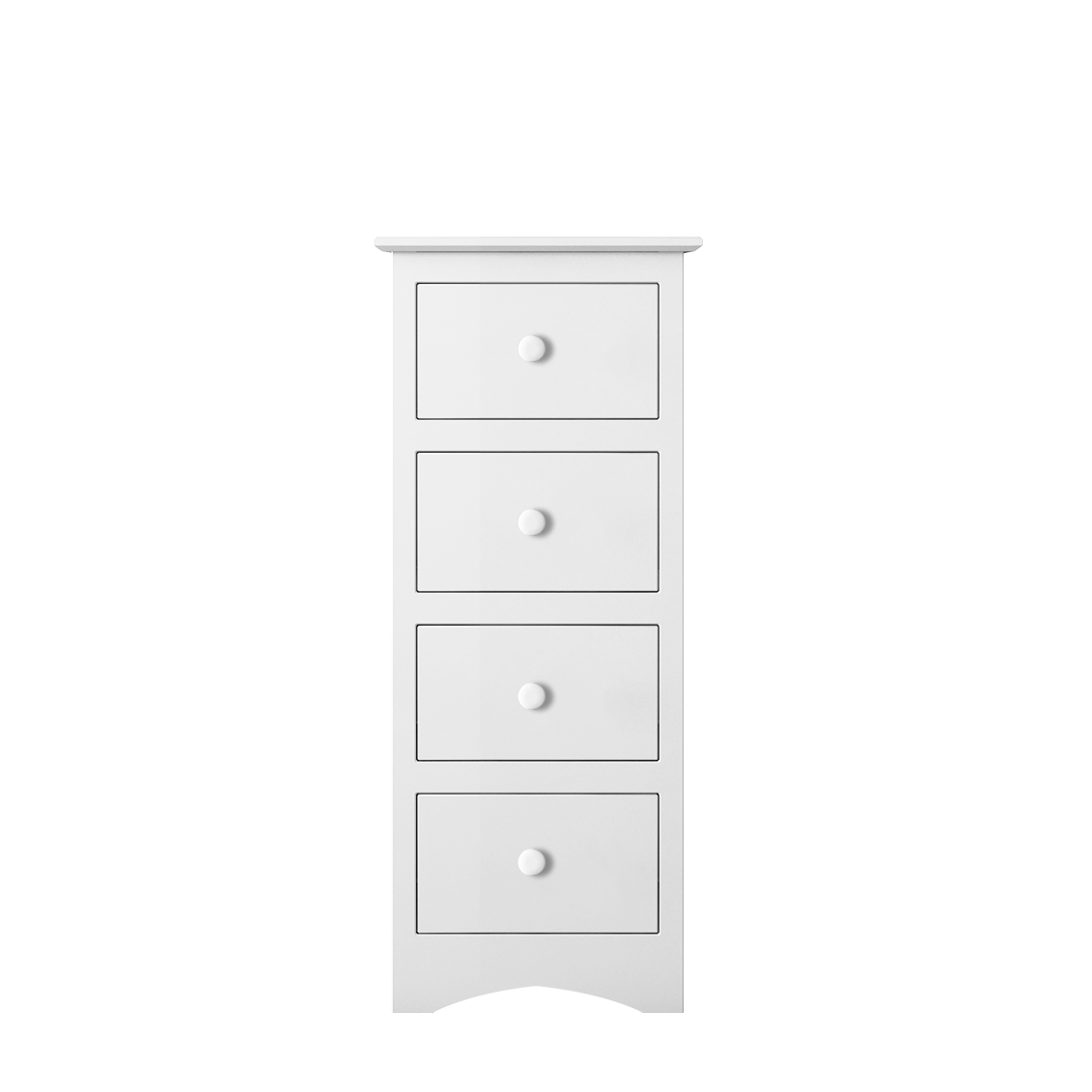 Evesham Narrow 4 Drawer Chest