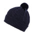 Boardmans Mens Edward Cable Knit Pom Pom Hat Navy