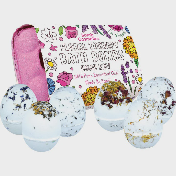 Bomb Raw Floral Therapy Bath bombs