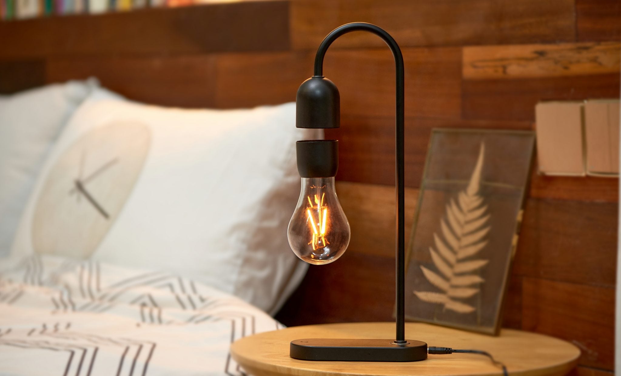 Evaro Teardrop LightBulb Lamp Black