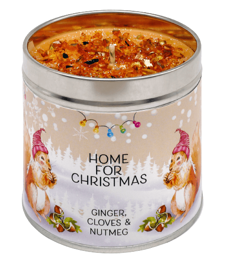 Home For Christmas  Candle Tin