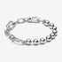 Pandora ME Metal Bead & Link Chain Bracelet