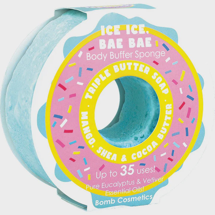 Ice Ice, Bae Bae  Body Buffer Sponge