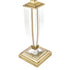 Laura Ashley Carson LA3553066-Q  Antique Brass & Crystal Table Lamp Base Medium