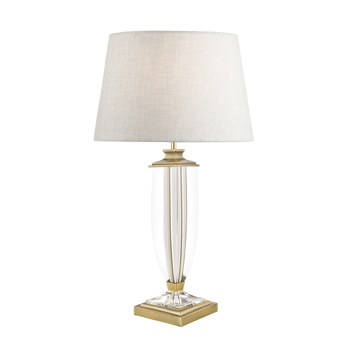 Laura Ashley Carson Antique Brass & Crystal LA3599058-Q Table Lamp Base Extra-Large